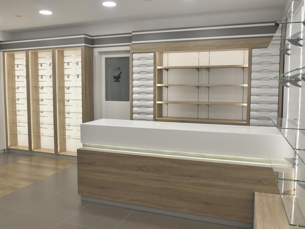 Pharmacy design and construction