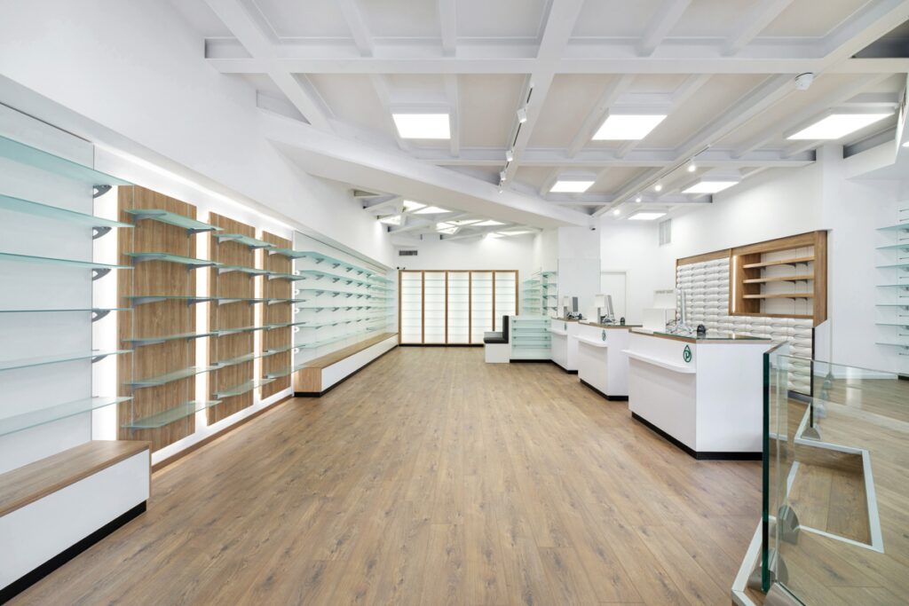Pharmacy interior